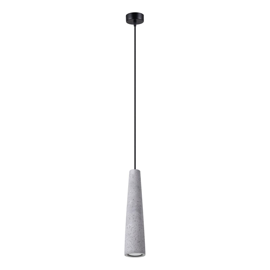 Candeeiro suspenso ELECTRA 1xGU10/10W/230V betão/cinzento