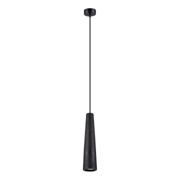 Candeeiro suspenso ELECTRA 1xGU10/10W/230V betão/preto