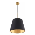 Candeeiro suspenso ELENA 1xE27/20W/230V preto