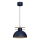 Candeeiro suspenso ESTATE 1xE27/15W/230V azul