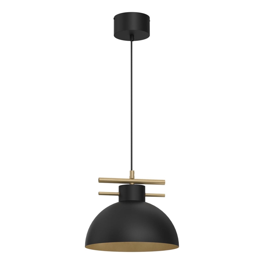 Candeeiro suspenso ESTATE 1xE27/15W/230V preto