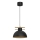 Candeeiro suspenso ESTATE 1xE27/15W/230V preto
