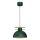 Candeeiro suspenso ESTATE 1xE27/15W/230V verde