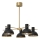 Candeeiro suspenso ESTATE MINI 5xE27/15W/230V preto