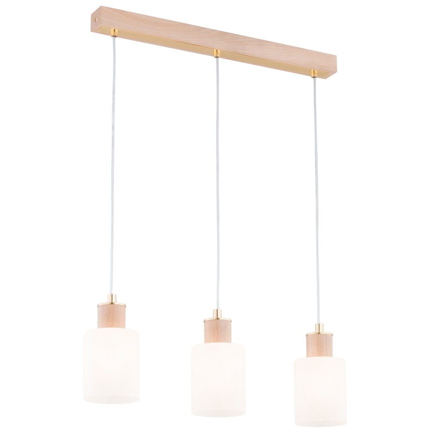 Candeeiro suspenso EVIC 3xE27/60W/230V