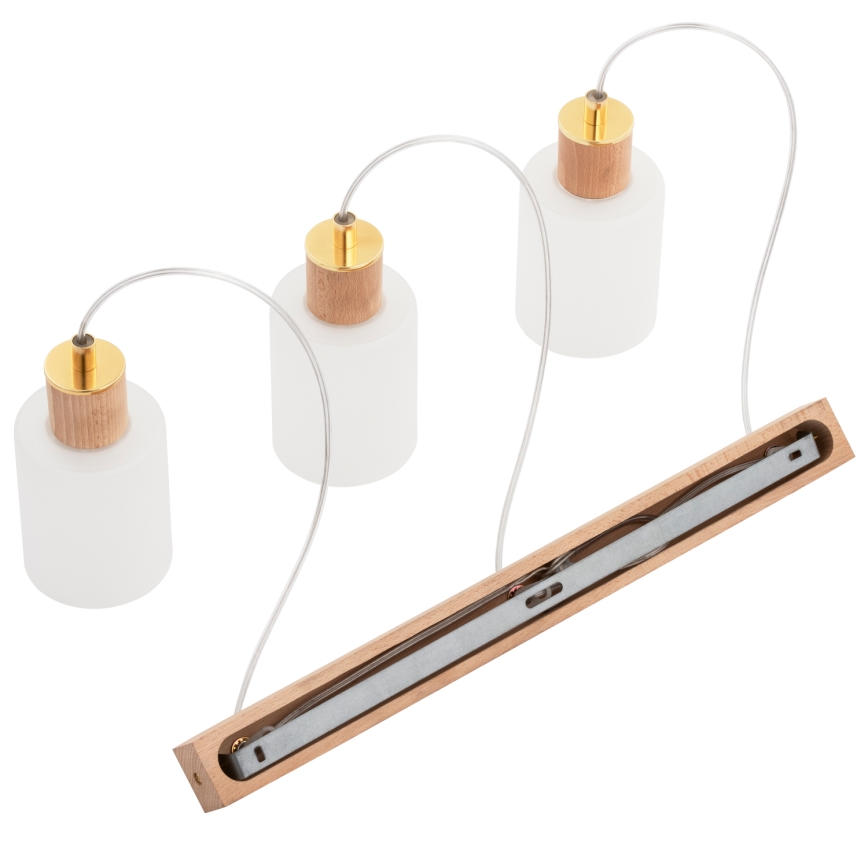 Candeeiro suspenso EVIC 3xE27/60W/230V
