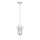 Candeeiro suspenso exterior 1xE27/60W/230V IP44 branco
