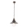 Candeeiro suspenso exterior TALEZ 1xE27/15W/230V IP44 bronze pátina