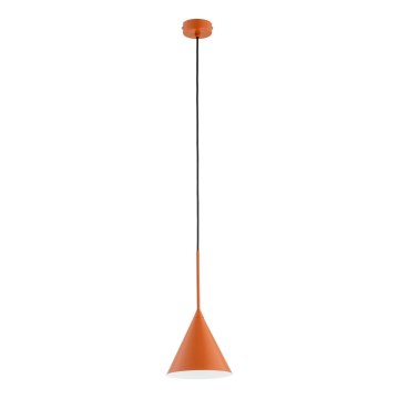 Candeeiro suspenso FABO 1xE27/15W/230V cobre