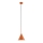 Candeeiro suspenso FABO 1xE27/15W/230V cobre
