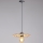 Candeeiro suspenso FALCO 1xE27/60W/230V diâmetro 30 cm bege