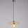 Candeeiro suspenso FALCO 1xE27/60W/230V diâmetro 30 cm bege