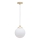 Candeeiro suspenso FIRA 1xE27/60W/230V dourado
