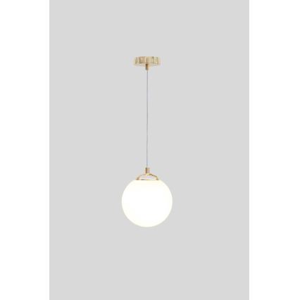 Candeeiro suspenso FIRA 1xE27/60W/230V dourado