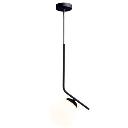 Candeeiro suspenso FIRA 1xE27/60W/230V preto