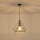 Candeeiro suspenso FLARE 1xE27/15W/230V diâmetro 38 cm bege