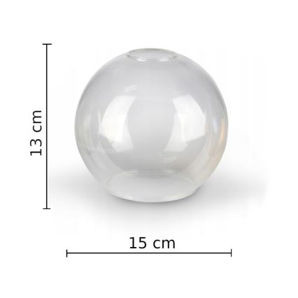 Candeeiro suspenso FLEX 3xE27/60W/230V preto/transparente