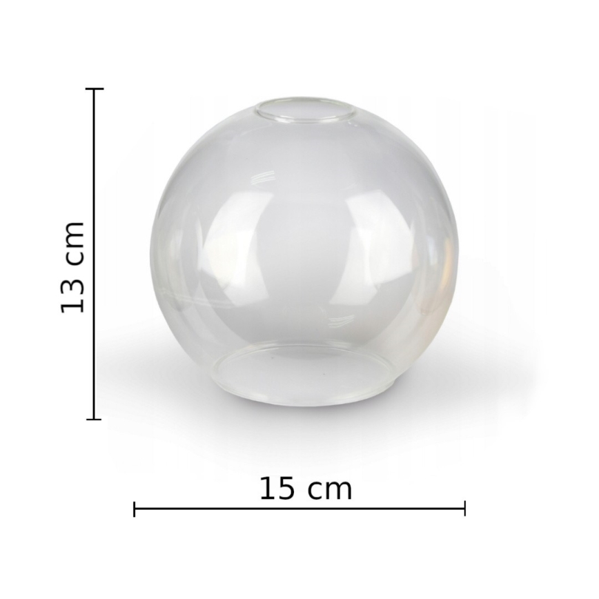 Candeeiro suspenso FLEX 3xE27/60W/230V preto/transparente