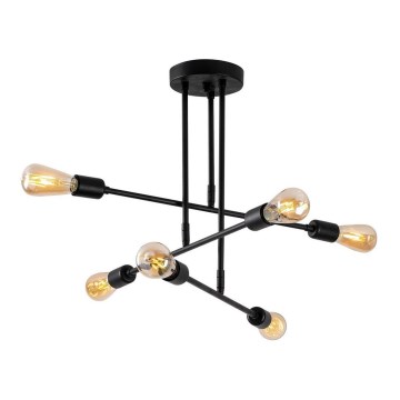 Candeeiro suspenso FLOWER 6xE27/40W/230V
