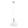 Candeeiro suspenso FOTYN 1xE27/15W/230V castanho