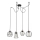 Candeeiro suspenso GALAXY 4xE27/60W/230V aranha