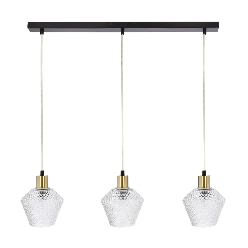 Candeeiro suspenso GRENIKO 3xE14/40W/230V