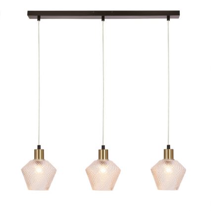 Candeeiro suspenso GRENIKO 3xE14/40W/230V