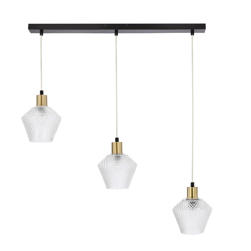 Candeeiro suspenso GRENIKO 3xE14/40W/230V