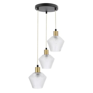 Candeeiro suspenso GRENIKO 3xE14/40W/230V
