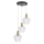 Candeeiro suspenso GRENIKO 3xE14/40W/230V