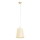 Candeeiro suspenso GUMON 1xE27/15W/230V bege