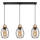 Candeeiro suspenso GUNNAR 3xE27/60W/230V carvalho