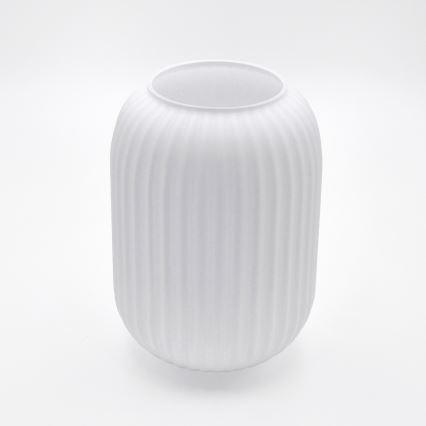 Candeeiro suspenso HARMA 1xE27/15W/230V diâmetro 14 cm branco/preto