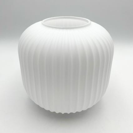 Candeeiro suspenso HARMA 1xE27/15W/230V diâmetro 20 cm branco/dourado