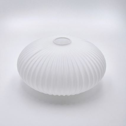 Candeeiro suspenso HARMONY 1xE27/15W/230V diâmetro 25 cm branco/carvalho