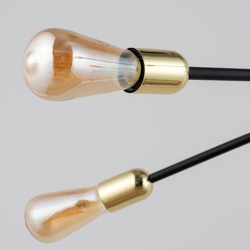 Candeeiro suspenso HELIX 4xE27/15W/230V