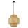 Candeeiro suspenso HILO 1xE27/40W/230V diâmetro 38 cm bambu