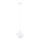 Candeeiro suspenso HYPERION 1xG9/8W/230V branco