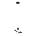 Candeeiro suspenso HYPERION 1xG9/8W/230V preto
