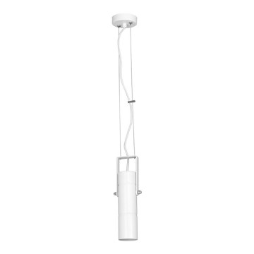 Candeeiro suspenso IMPLODE 1xGU10/8W/230V branco