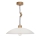 Candeeiro suspenso JONA 1xE27/60W/230V carvalho