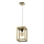 Candeeiro suspenso KAGO 1xE27/60W/230V carvalho mate