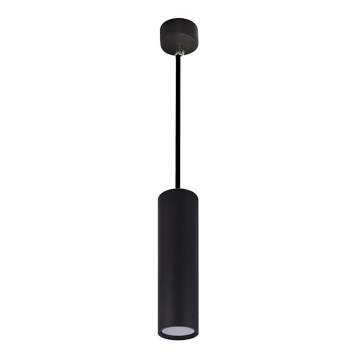 Candeeiro suspenso KARADON 1xGU10/30W/230V 17 cm preto