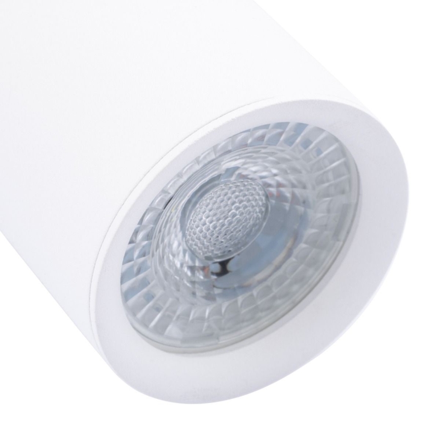 Candeeiro suspenso KARADON 1xGU10/30W/230V 29 cm branco