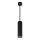 Candeeiro suspenso KARADON 1xGU10/30W/230V 29 cm preto