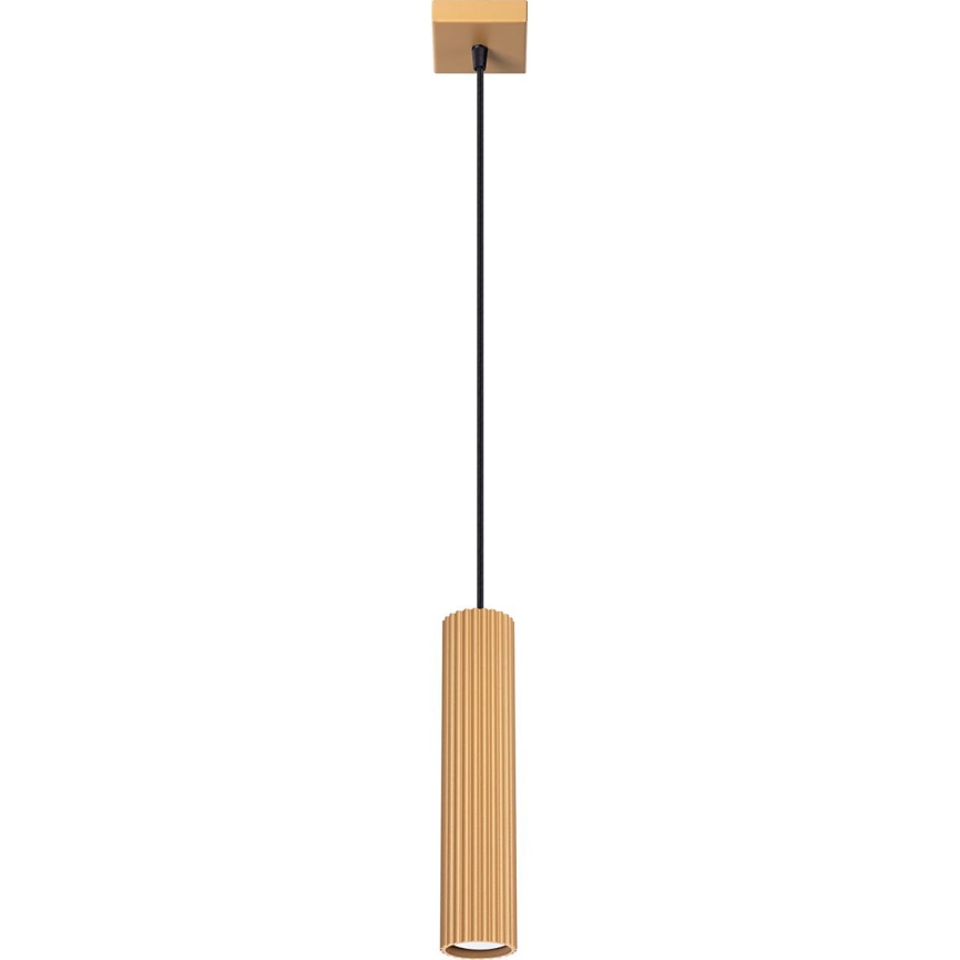 Candeeiro suspenso KARBON 1xGU10/10W/230V dourado