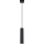 Candeeiro suspenso KARBON 1xGU10/10W/230V preto