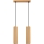 Candeeiro suspenso KARBON 2xGU10/10W/230V dourado