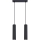 Candeeiro suspenso KARBON 2xGU10/10W/230V preto