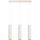 Candeeiro suspenso KARBON 3xGU10/10W/230V creme